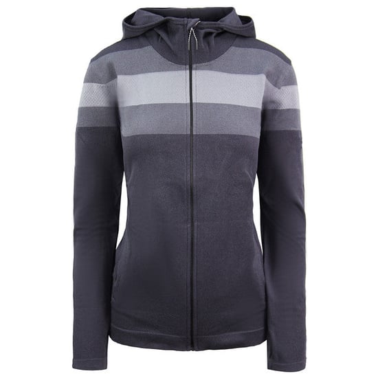 Chaqueta deportiva gris sin costuras Asics para mujer - Image 1