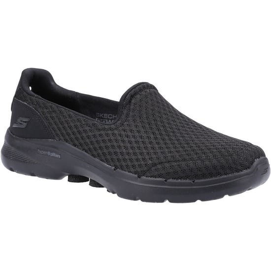 Skechers Womens GOwalk 6 Big Splash Slip On Trainers Shoes - Image 4