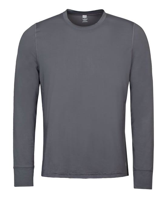 Camiseta Térmica de Manga Larga para Hombre - Gris - Image 1