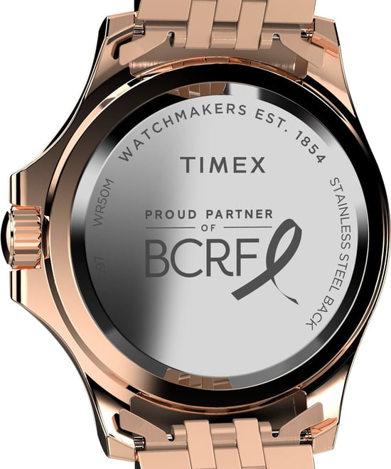 Timex Kaia X Bcrf Women's Rose Gold Watch TW2V96700 - Image 3