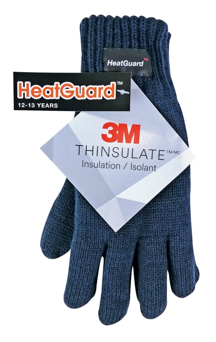 Thinsulate - Guantes de punto para niños - Guantes térmicos de invierno para niños - Azul - Image 2