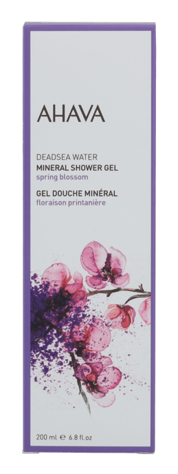 Ahava Deadsea Water Min. Shower Gel Spring Blossom 200ml - Image 2