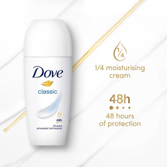 Dove Classic Roll On Anti-Perspirant up to 48H of Sweat & Odour Protection, 3x50ml - Image 4