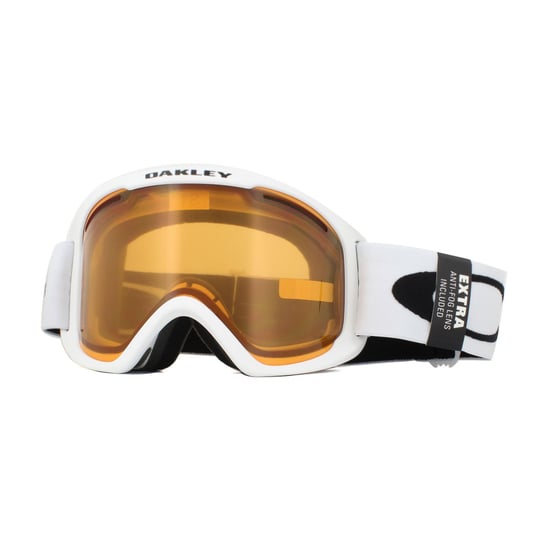 Gafas de esquí Oakley O Frame 2.0 Pro XL OO7112-04 Blanco mate, Persimón y Gris oscuro - Image 2