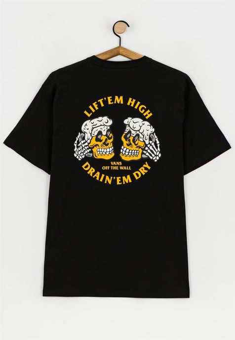 Camiseta VANS DRAIN EM DRY SS Negra - Image 6