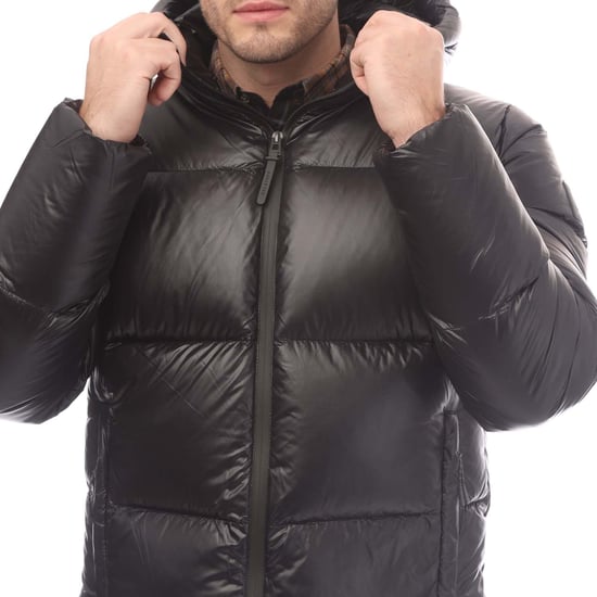 Men's Belstaff Down Filled Ripstop Resolve Jacket in Black