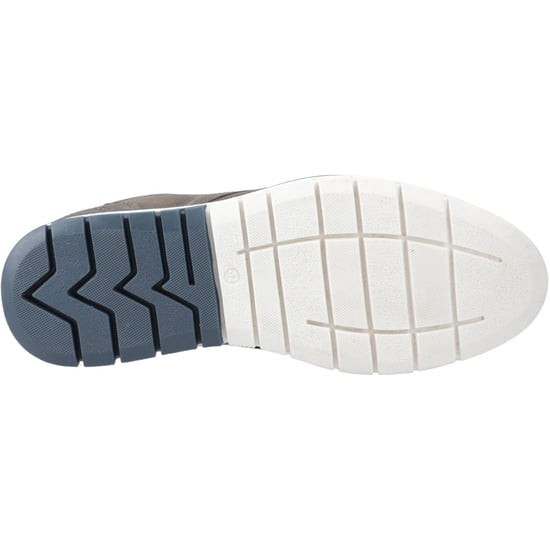 Pod Murphy Leather Men's Grey Lace-Up Shoes - Image 3