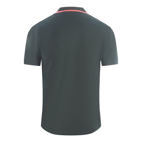Cavalli Class Polo negro con logo de serpiente circular - Image 2