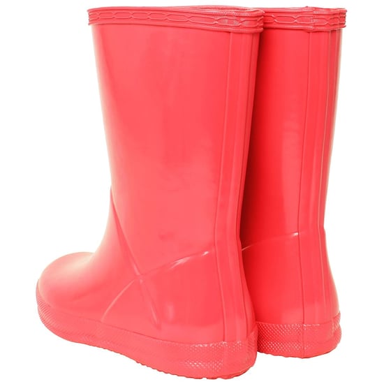 Botas de agua rosa brillante para niños Hunter - Image 4