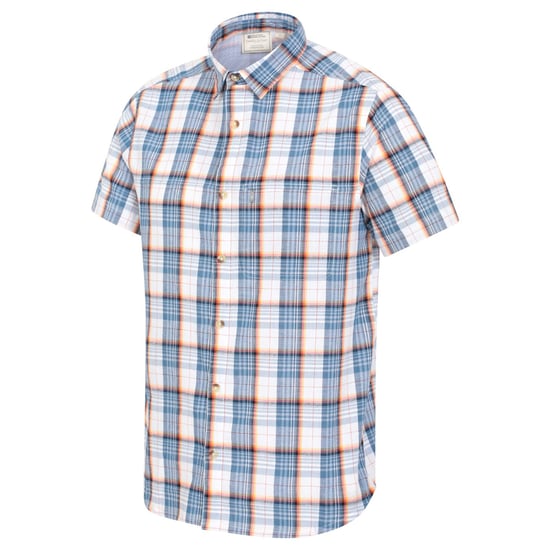 Mountain Warehouse Mens Cotton Shirt (Bright Blue) - Image 4