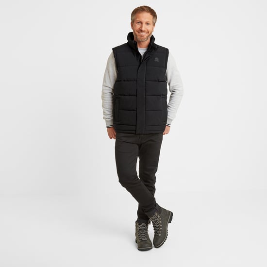 Barmston Mens Insulated Gilet Black
