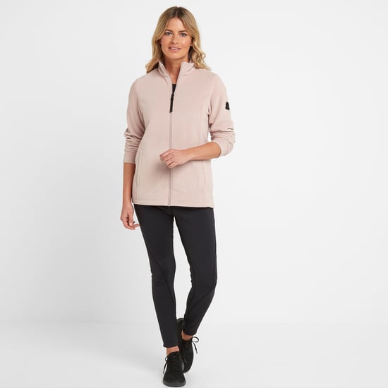 Shire Womens Fleece Jacket Dusky Pink