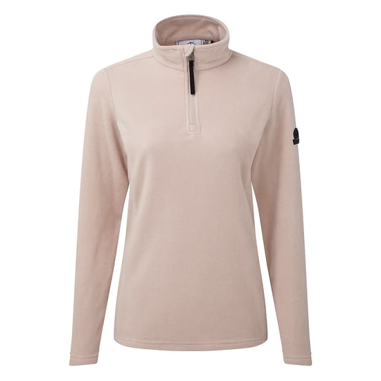 Shire Womens Fleece Zipneck Dusky Pink