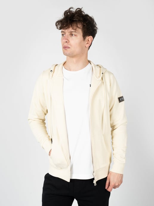Iceberg Sudadera Hoodie del hombre beige - Image 3