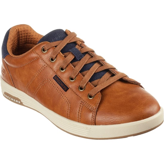 Skechers Cavell Hensley Polyurethane Men's Luggage Trainers - Image 1