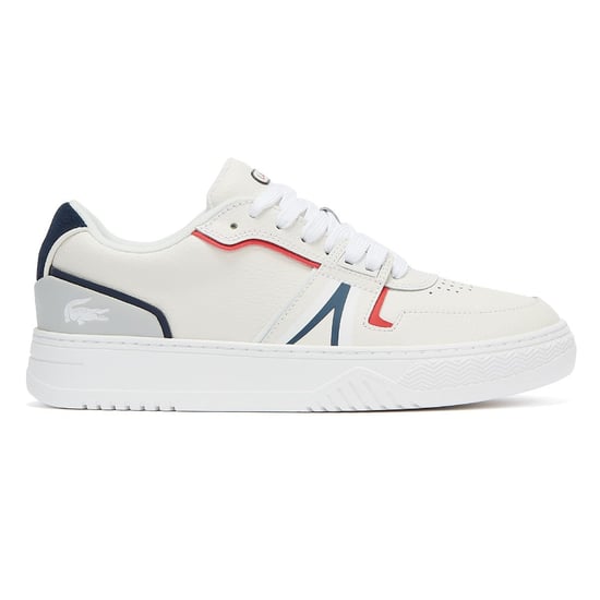 Lacoste L001 0321 1 men's sneaker in white/navy/red - Image 5