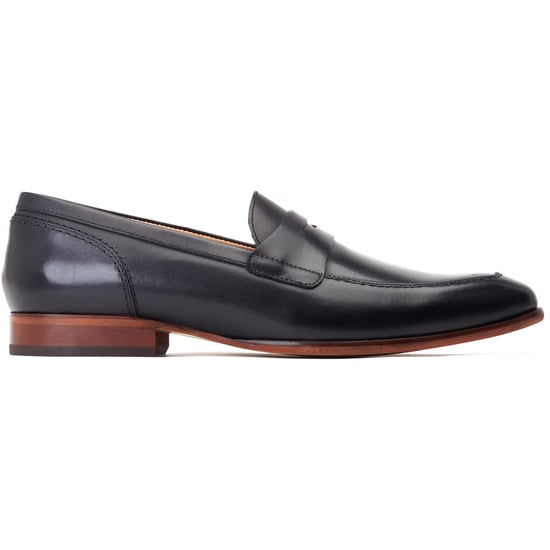 Base London Bruno Leather Men's Black Loafers - Image 5