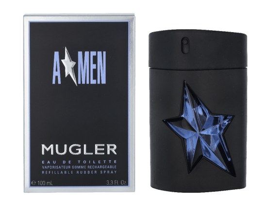 A*men Rubber Refillable Eau De Toilette Vaporizador 100 ml - Image 1