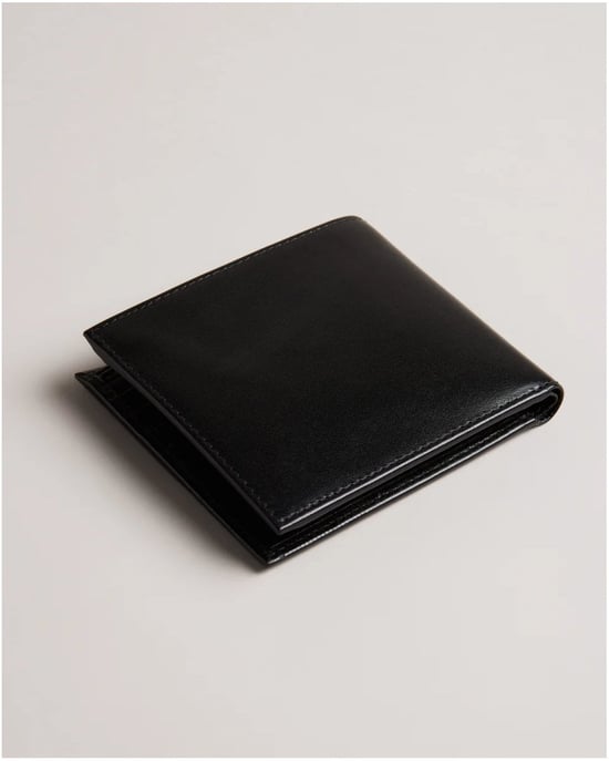Billetera Bifolds con Monedero de Cuero Grabado en Esquina para Hombre Ted Baker Prugs - Image 3