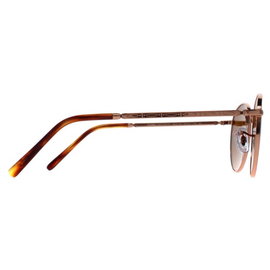 Ray-Ban Round Unisex Rose Gold Brown RB3637 New Round