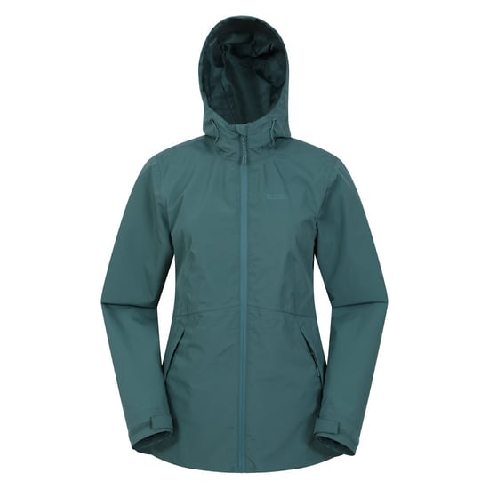 Mountain Warehouse Womens/Ladies Vancouver II Waterproof Jacket (Teal) - Image 1