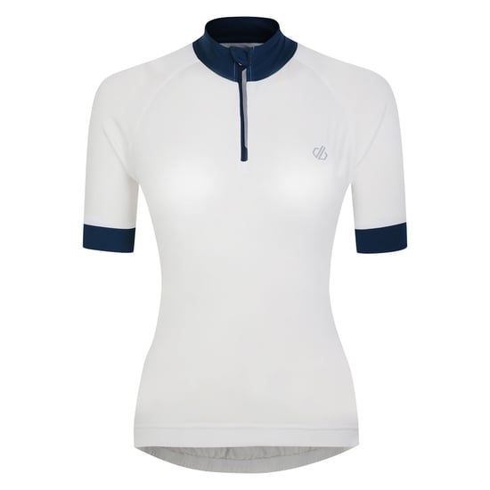 Dare 2B Womens/Ladies Pedal Through It II Jersey (White)