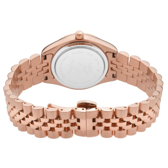 GV2 Naples 12403 Reloj de cuarzo suizo para mujer, acero inoxidable y fecha con diamantes - Image 2