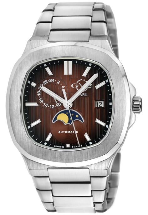 GV2 Potente Moon Phase 18407B Swiss Automatic Sellita SW285-1A Watch
