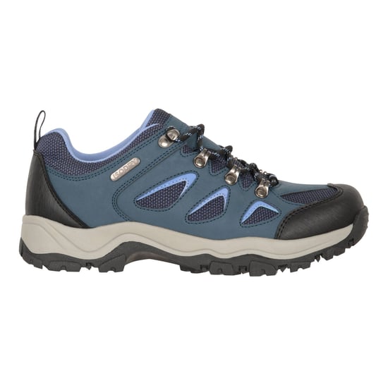 Mountain Warehouse Womens/Ladies Adventurer Waterproof Walking Shoes (Navy) - Image 1