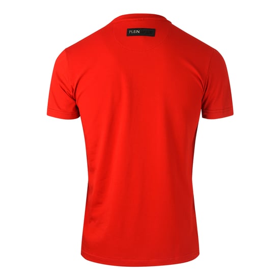 Plein Sport Black 3D Logo Red T-Shirt