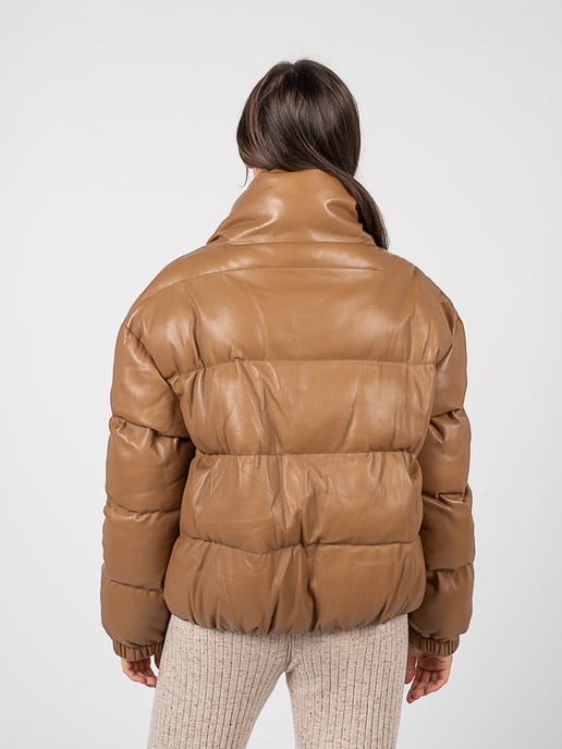 Patrizia Pepe Jacket Puchowa Woman's Brown