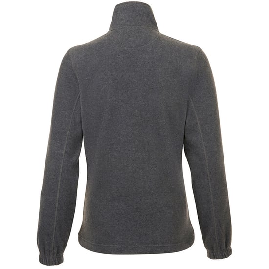 SOLS Womens/Ladies North Full Zip Fleece Jacket (Grey Marl) - Image 2