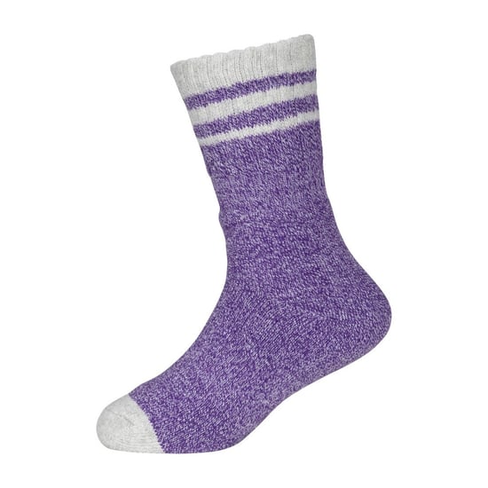 Trespass Childrens/Kids Vic Anti-Blister Boot Socks (Purple Marl) - Image 3