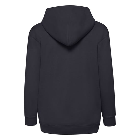 Fruit of the Loom Childrens/Kids Classic Full Zip Hoodie (Deep Navy) - Image 2