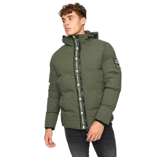 Crosshatch Mens Hanjo Jacket (Olive) - Image 1
