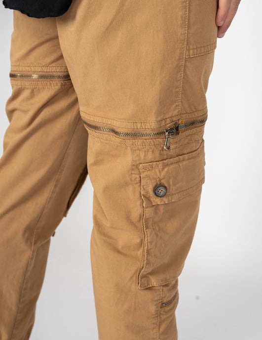 Xagon Man Pantalones del hombre marrón - Image 4