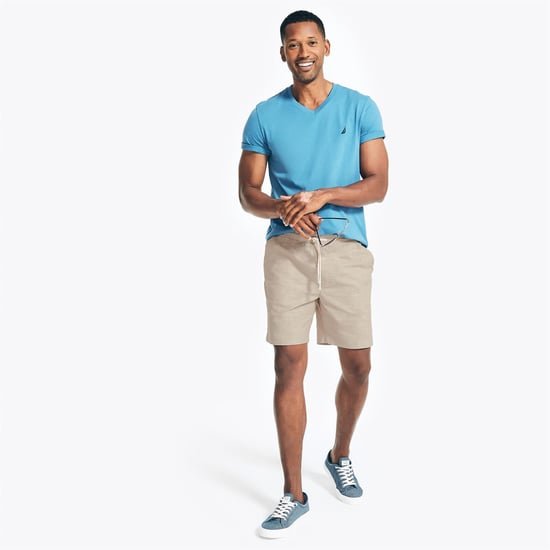 NAUTICA Textured Cotton Boardwalk Shorts