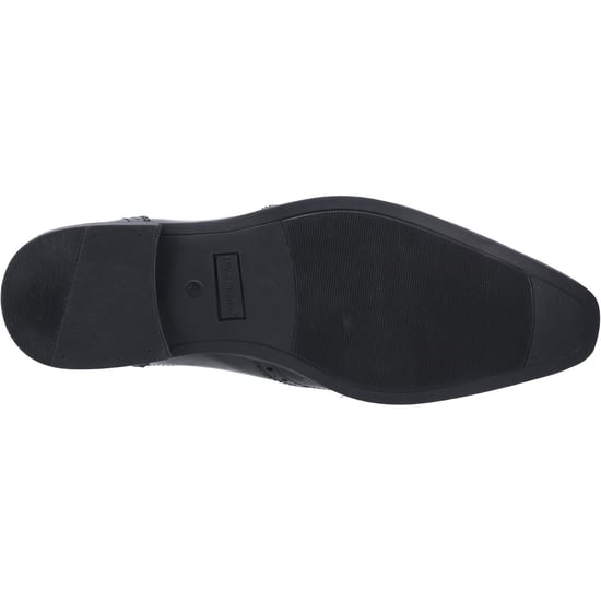 Hush Puppies Mens Leather Brogues (Black) - Image 4