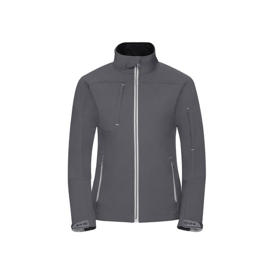 Russell Womens/Ladies Bionic Soft Shell Jacket (Iron Grey) - Image 1