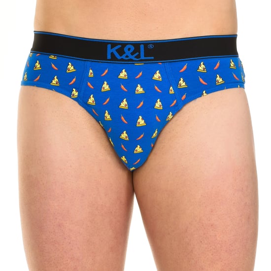 Pack-2 Slips Funny breathable fabric KL2006 man