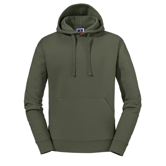 Russell Mens Authentic Hoodie (Olive) - Image 1