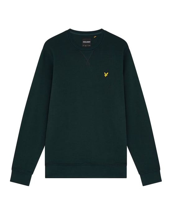 Lyle & Scott Crew Neck Sweatshirt in Green - Image 1