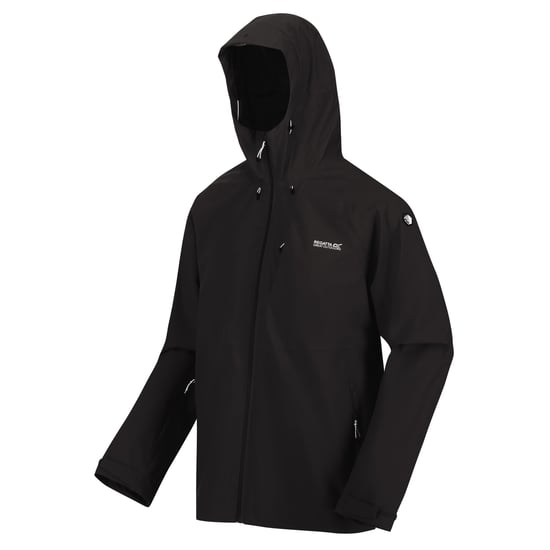 Regatta Mens Waterproof Jacket (Black)