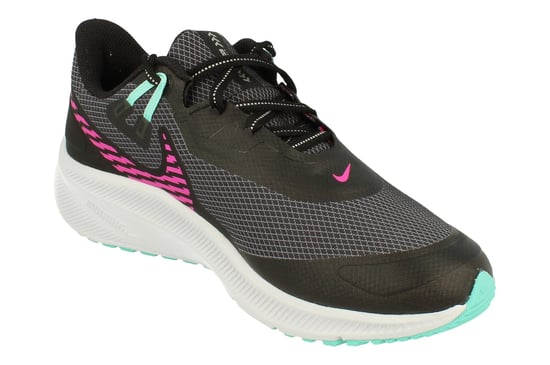 Nike Womens Quest 3 Shield Black Trainers - Image 4