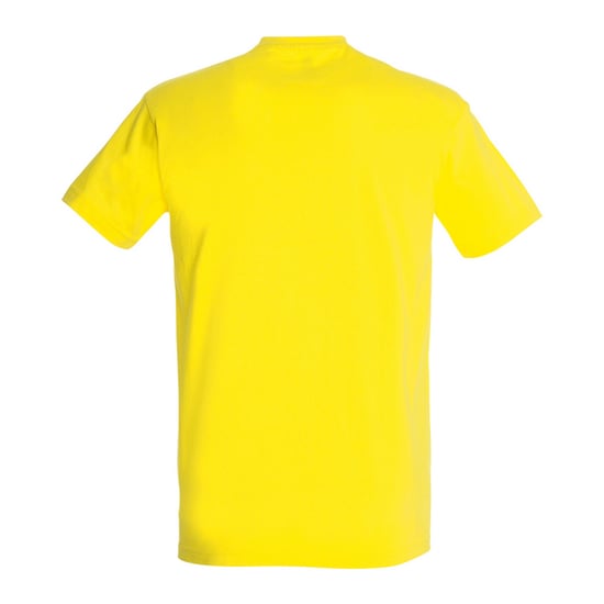 SOLS Mens Imperial Heavyweight Short Sleeve T-Shirt (Lemon) - Image 2