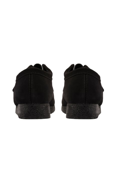 Clarks Originals Wallabee Shoe Black Suede - Image 5
