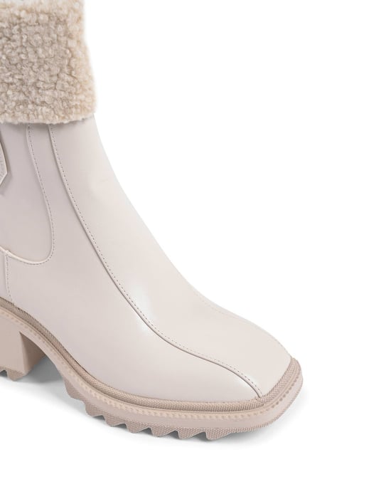 19V69 Italia Womens Ankle Boot Beige