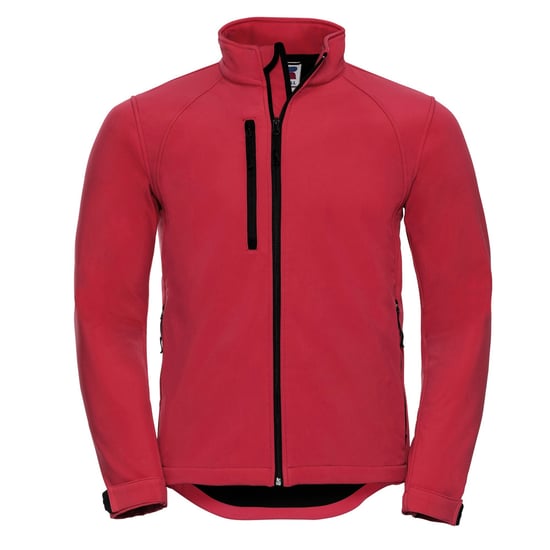 Russell Mens Water Resistant & Windproof Softshell Jacket (Classic Red) - Image 2