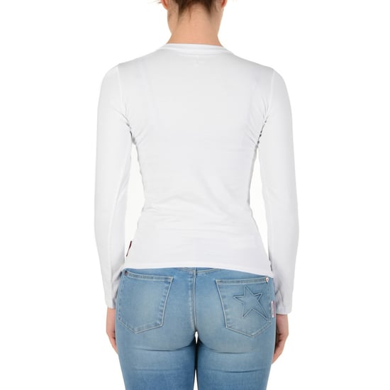 Andrew Charles By Andy Hilfiger Womens LS T-Shirt TS602 031002 Phenix White