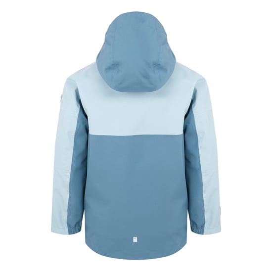 Regatta Girls Trekktain 3 in 1 Waterproof Jacket (Coronet Blue/Clear Sky)